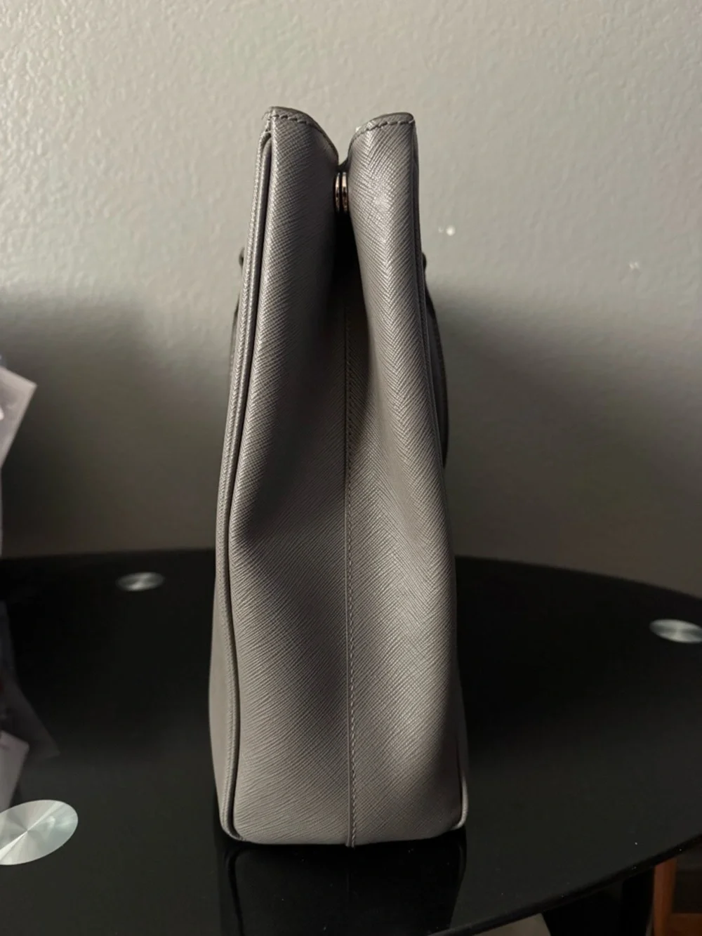 Prada structured saffiano
